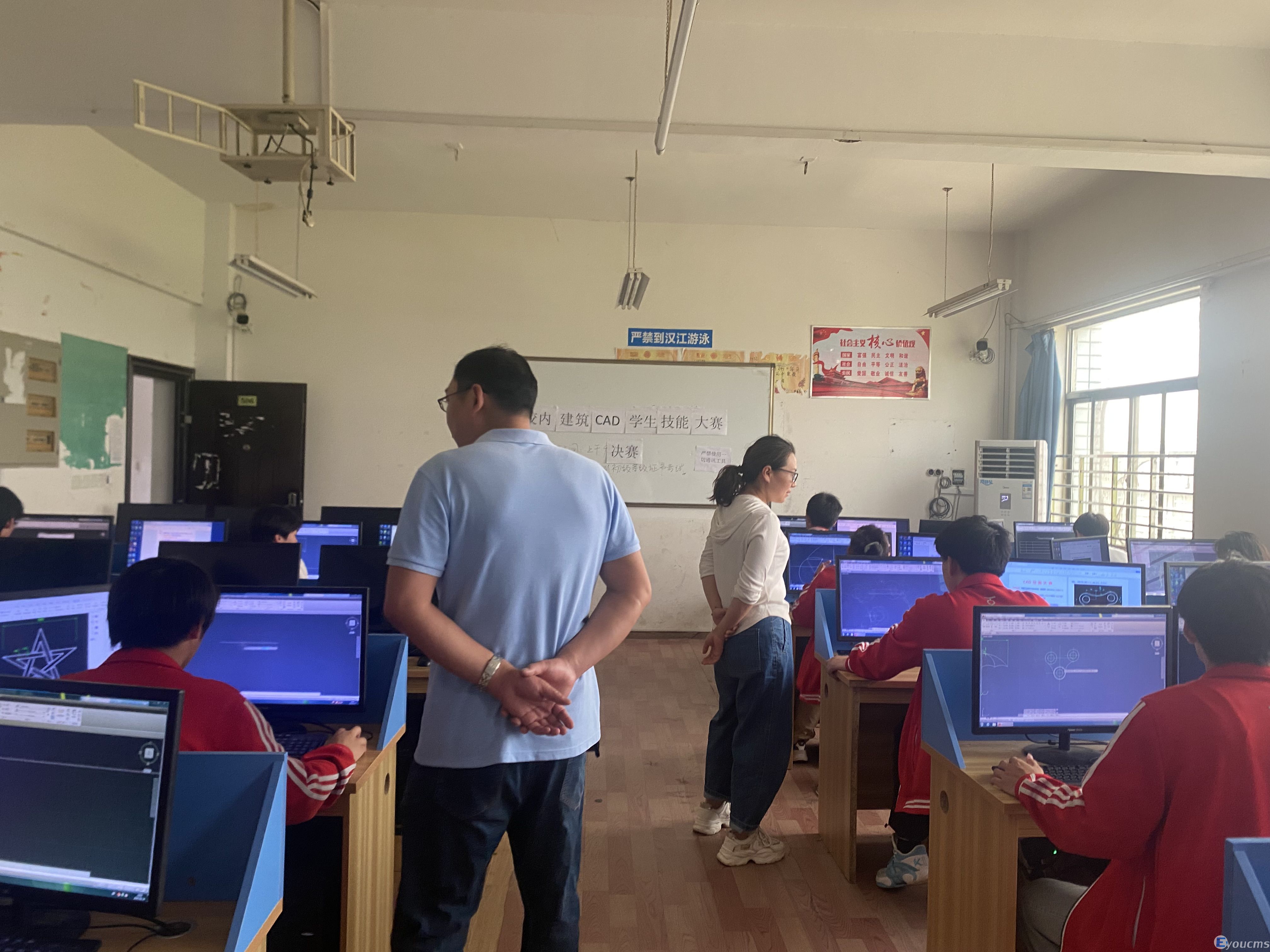 我校2025年职业教育活动周系列报道（二）： 技能激扬青春 专业铸就梦想 ——建筑和计算机专业竞赛活动纪实(图6)