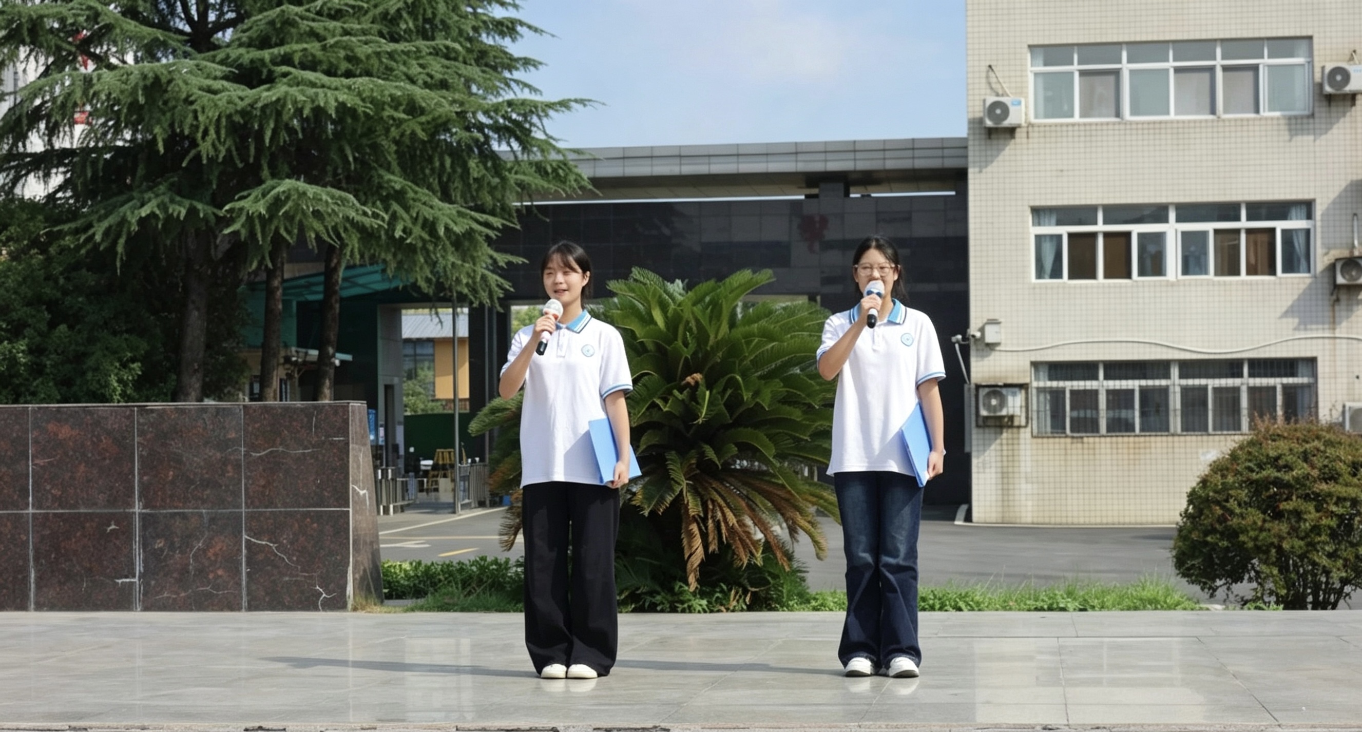 我校开展2026-2027学年新学期升旗仪式(图3)