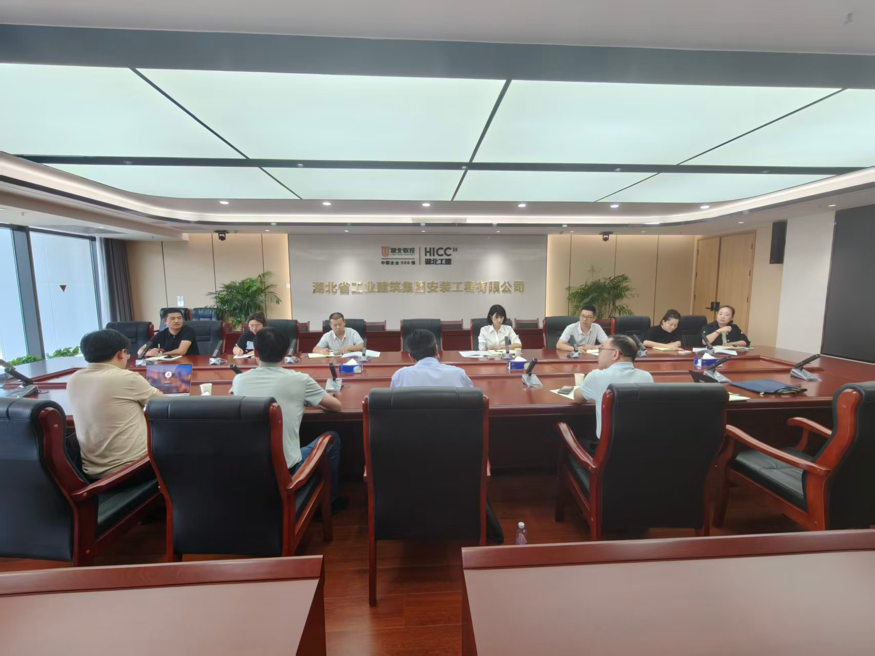深化内部协同 聚力人才强企 ——工建学校与湖北工建安装公司开展协同人才培养专题座谈(图1)